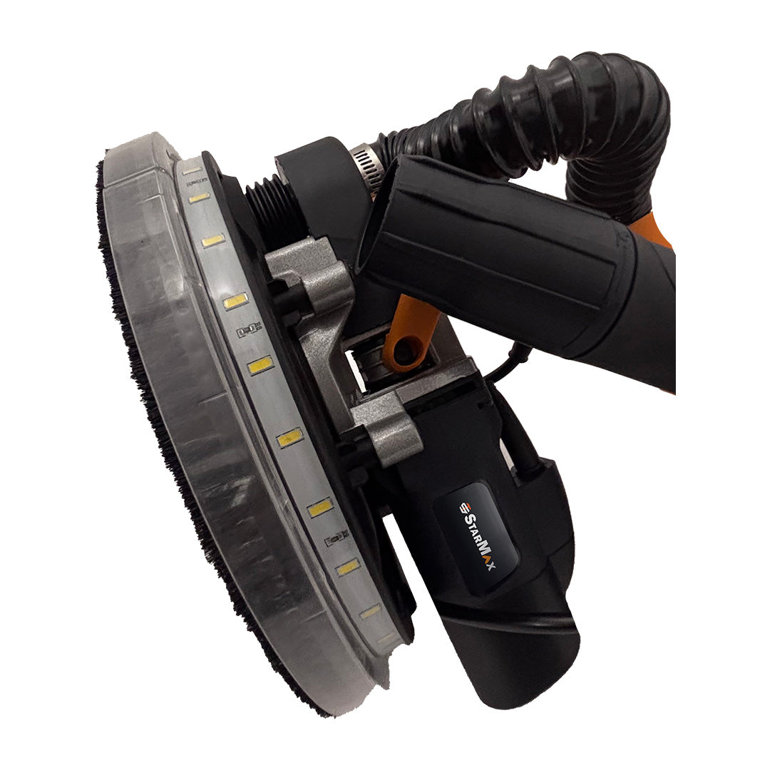 Set slefuitor glet de pereti telescopic 710 W, si aspirator 1400W umed/uscat STARMAX 3800-EU clasa M Set slefuitor glet de pereti telescopic 710 W, si aspirator 1400W umed/uscat STARMAX 3800-EU clasa M